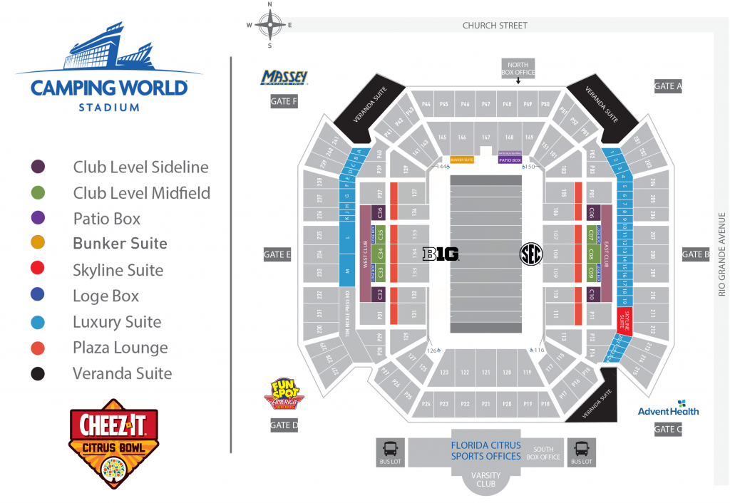 SEATING MAP